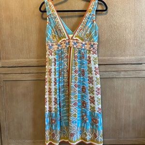 LIKE NEW: Nicole Miller 100% Silk Dress Size 2